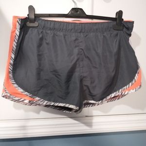 workout shorts with built-in underwear